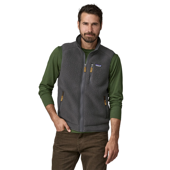 M's Retro Pile Vest Forge Grey