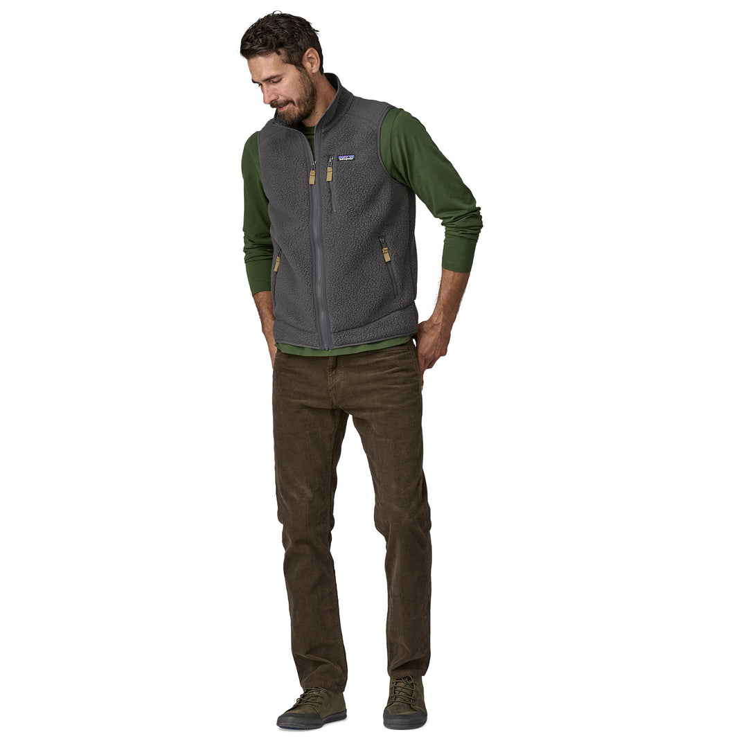 M's Retro Pile Vest Forge Grey