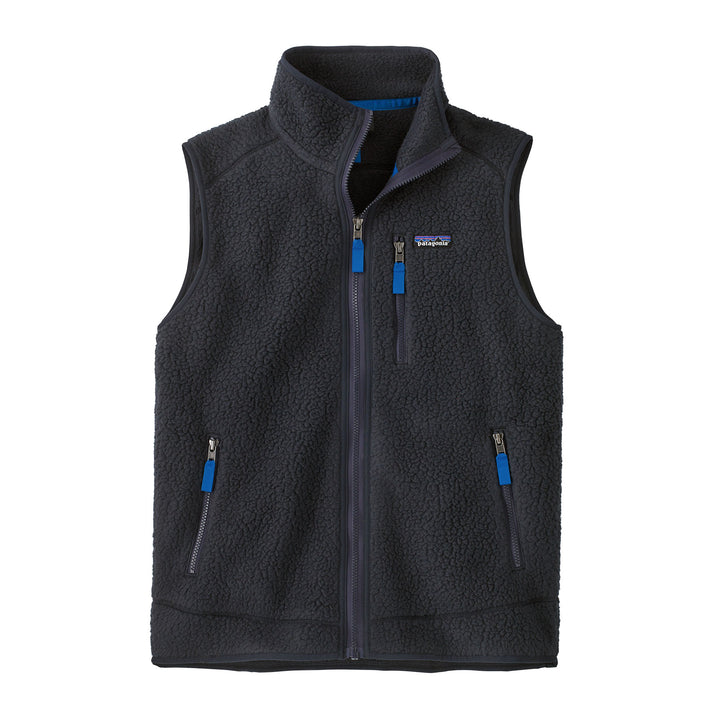 M's Retro Pile Vest Pitch Blue W/Endless Blue