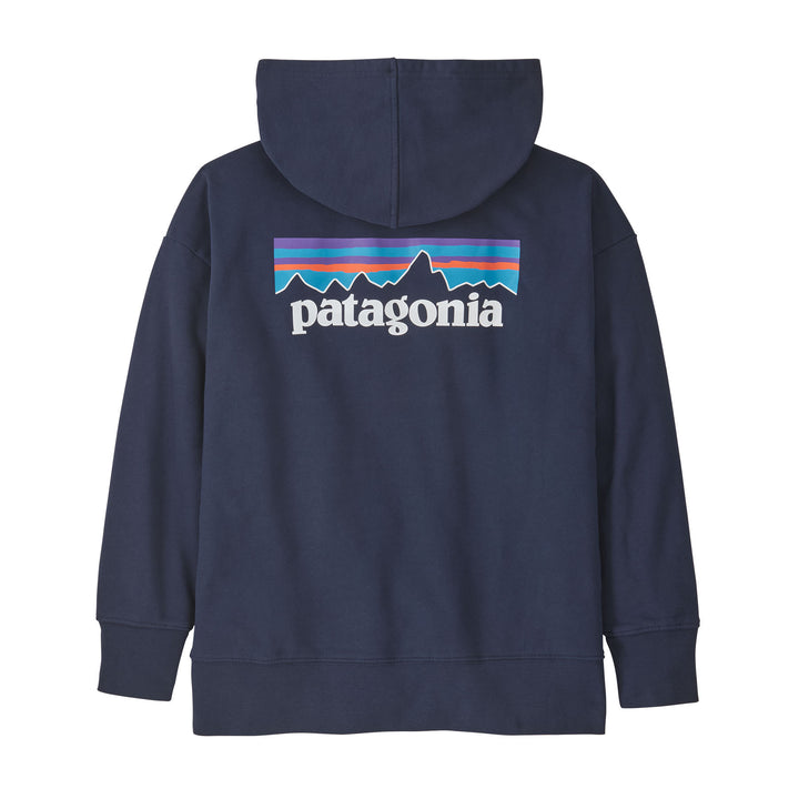 K's Hoody Sweatshirt P-6 Logo: New Navy