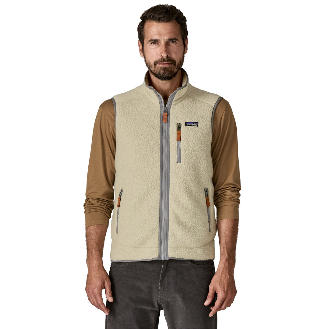 M's Retro Pile Vest Pelican