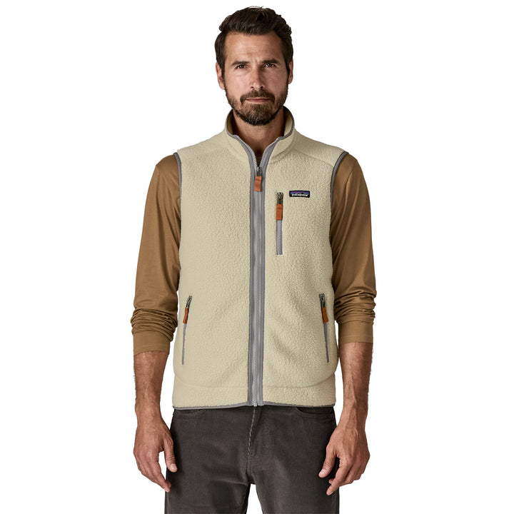 M's Retro Pile Vest Pelican