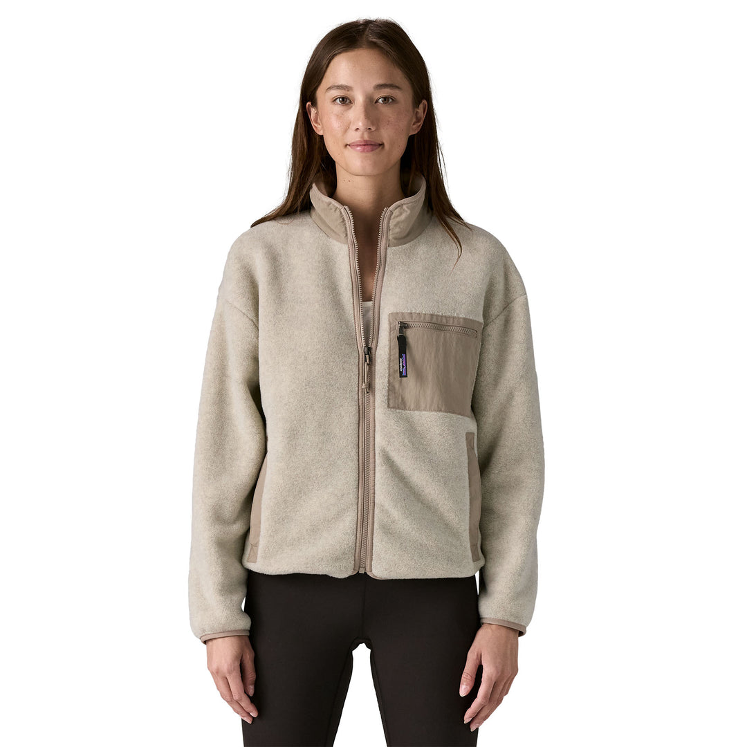 W's Synch Jkt Oatmeal Heather W/Seabird Grey