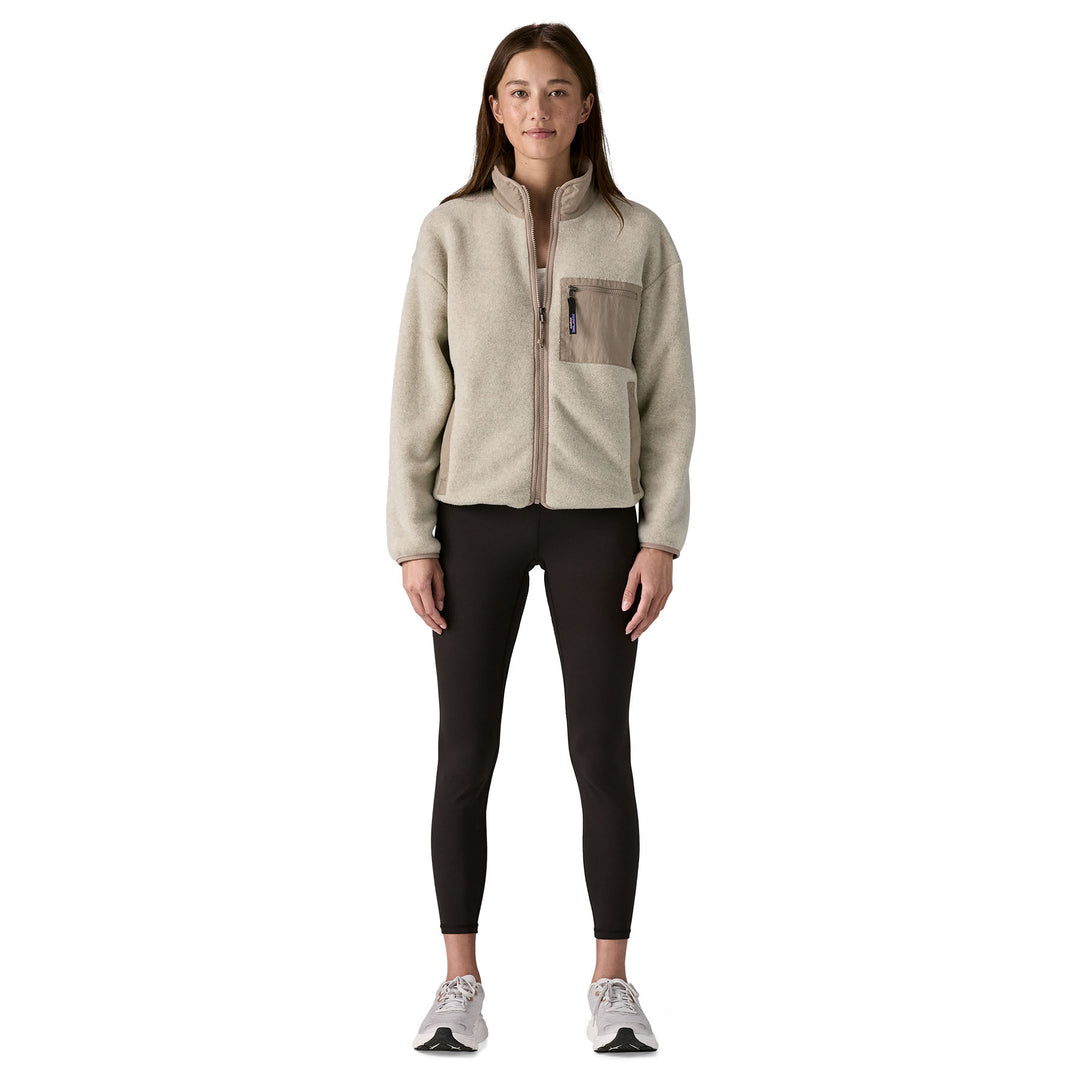 W's Synch Jkt Oatmeal Heather W/Seabird Grey