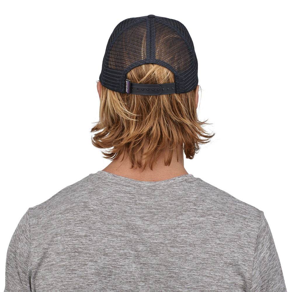 P-6 Logo Trucker Hat Navy Blue - The Road 1380
