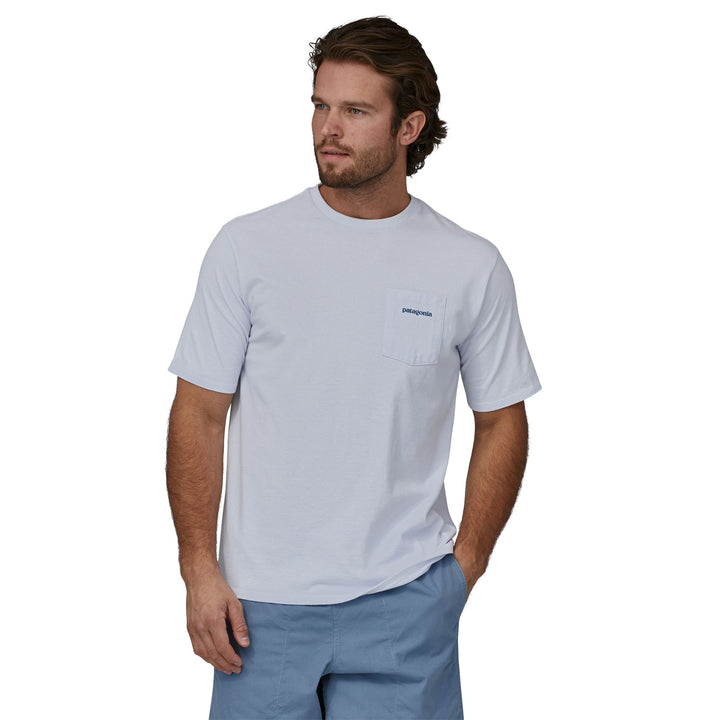 M's Boardshort Logo Pocket Responsibili-tee White - The Road 1380