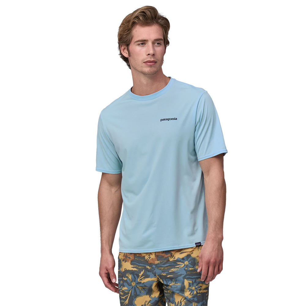 M's Cap Cool Daily Graphic Shirt - Waters Boardshort Logo: Chilled Blue - The Road 1380