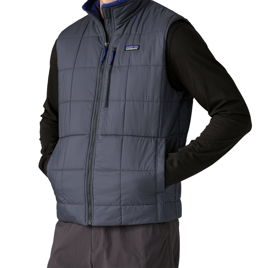M's Light Gust Vest Smolder Blue