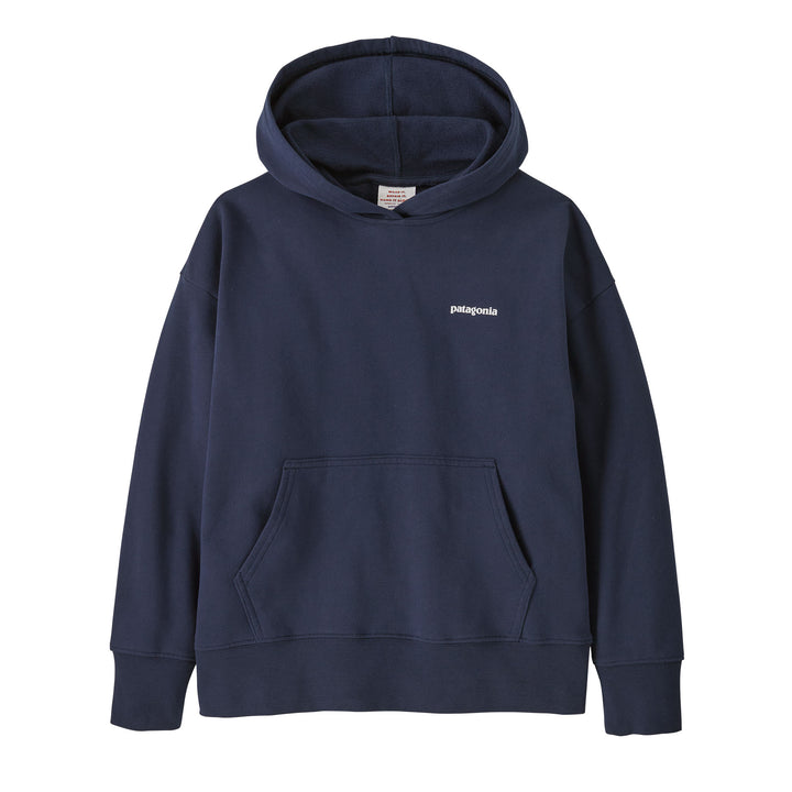 K's Hoody Sweatshirt P-6 Logo: New Navy
