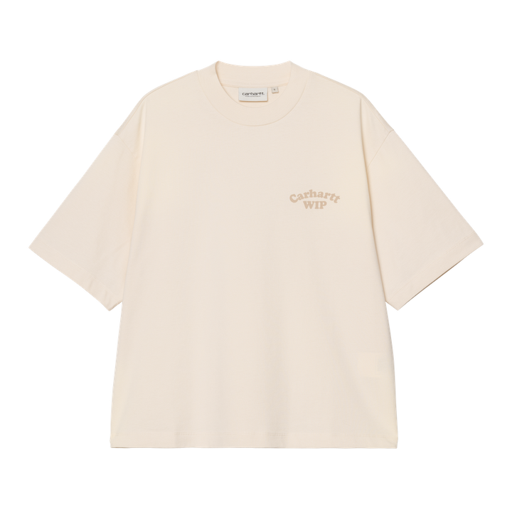 W' S/S Modality T-shirt Salt / Stone Dyed