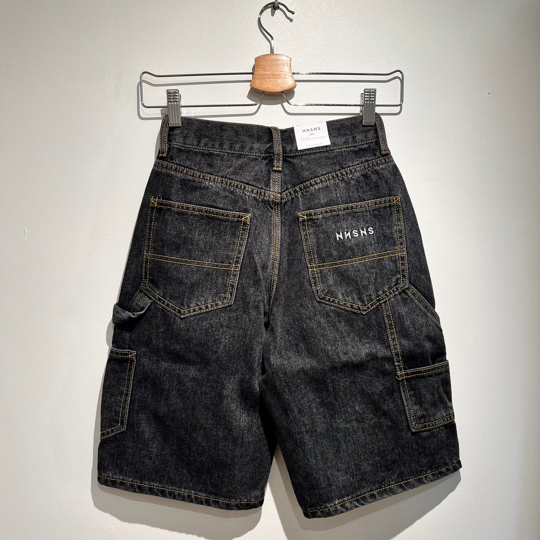 Yeti Short Black Washed Denim