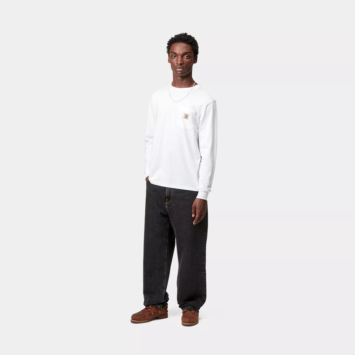 Aaron Pant Black Stone Washed