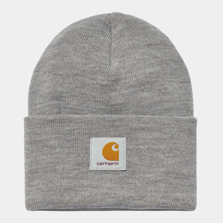 Acrylic Watch Hat Grey Heather