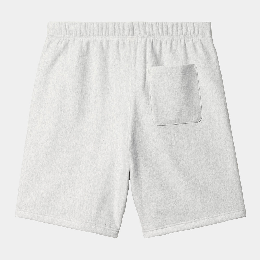 American Script Sweat Short Ash Heather - The Road 1380