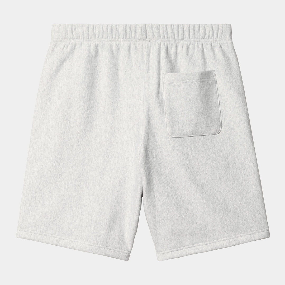 American Script Sweat Short Ash Heather