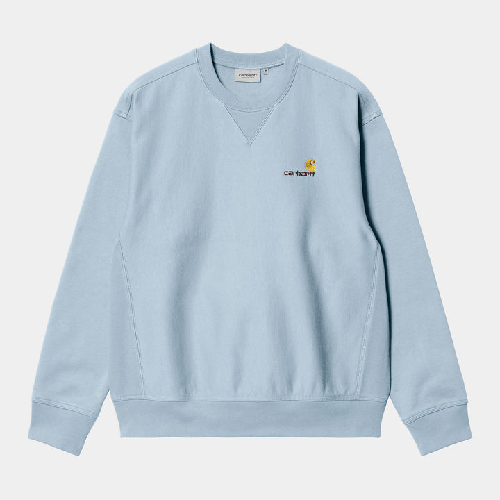 American Script Sweat Frosted Blue / ---