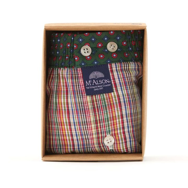 Boxer Short Checkered Multicolour
