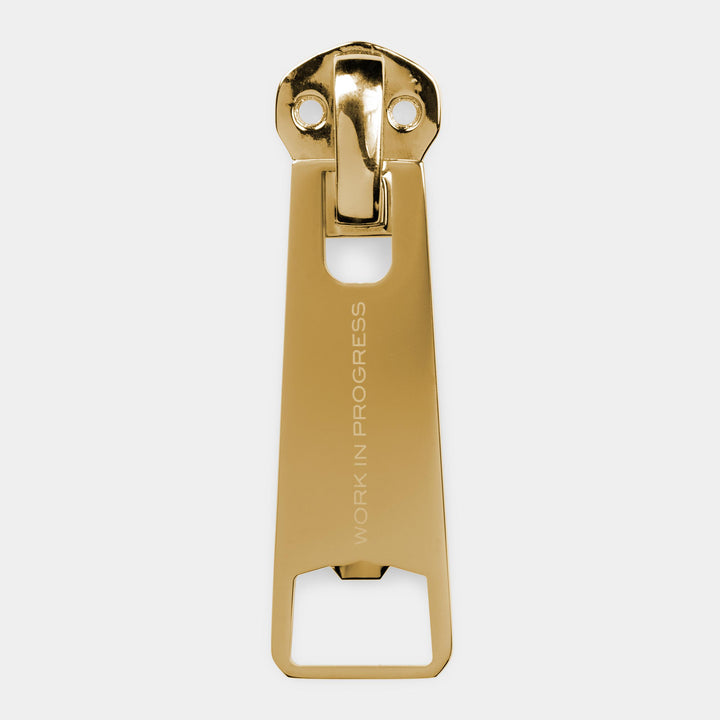 Zip Bottle Opener Gold