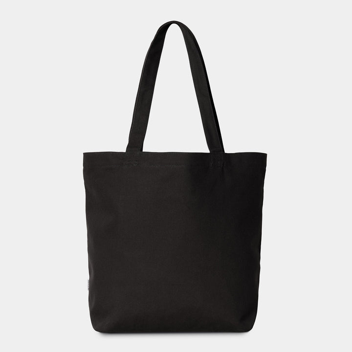 Canvas Graphic Tote Nine To Five Past Nine Print, Black