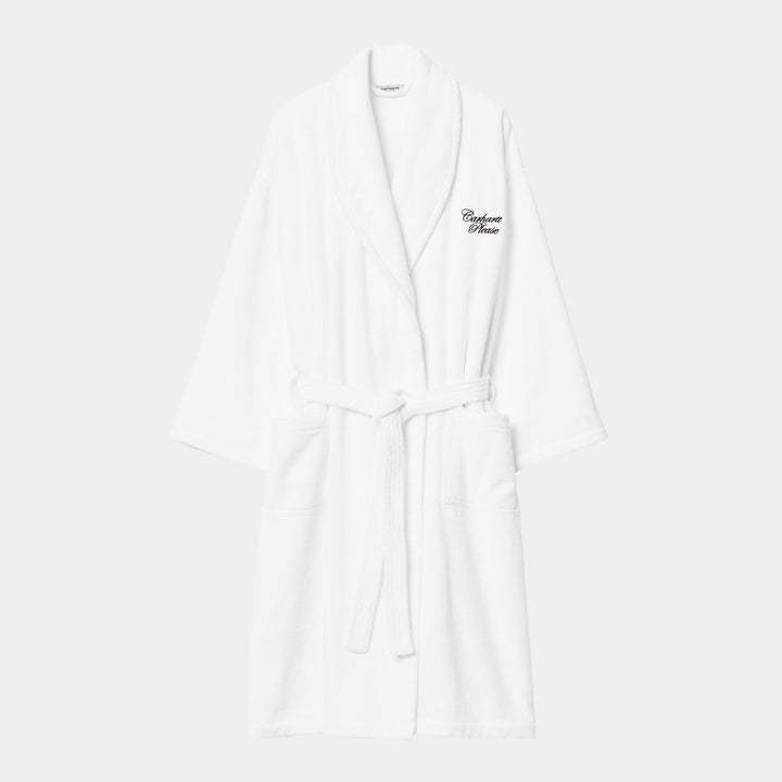 Carhartt Please Bathrobe White / Bordeaux / ---