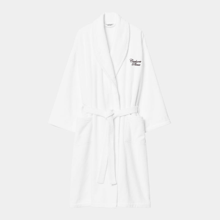 Carhartt Please Bathrobe White / Bordeaux / ---