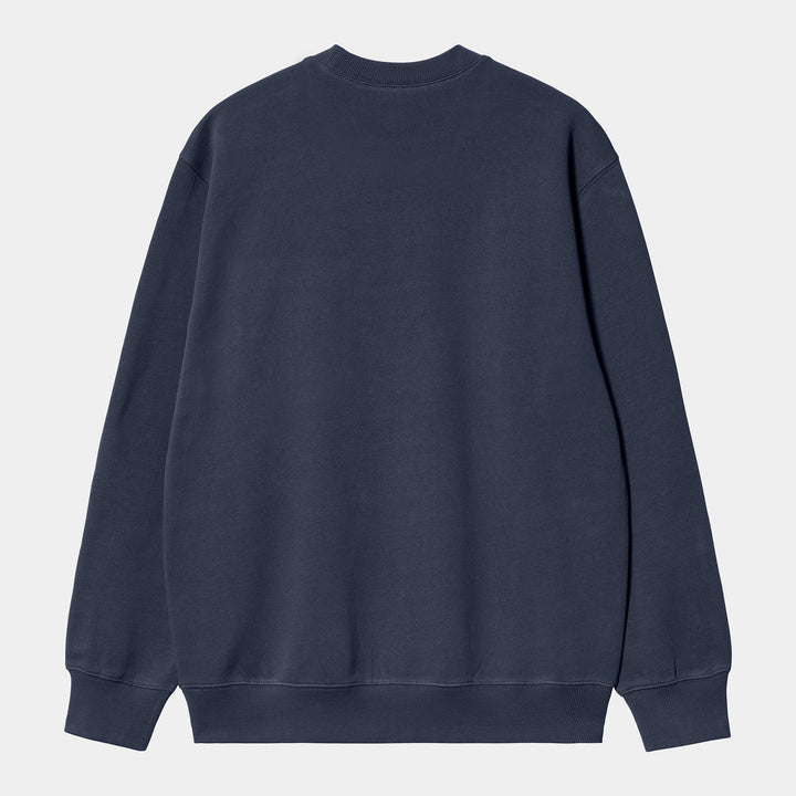 Carhartt Sweat Air Force Blue / Malbec