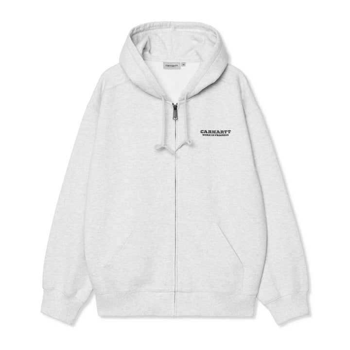 Hooded Runaway Sweat Jacket Ash Heather / Malachite / Stone Washe