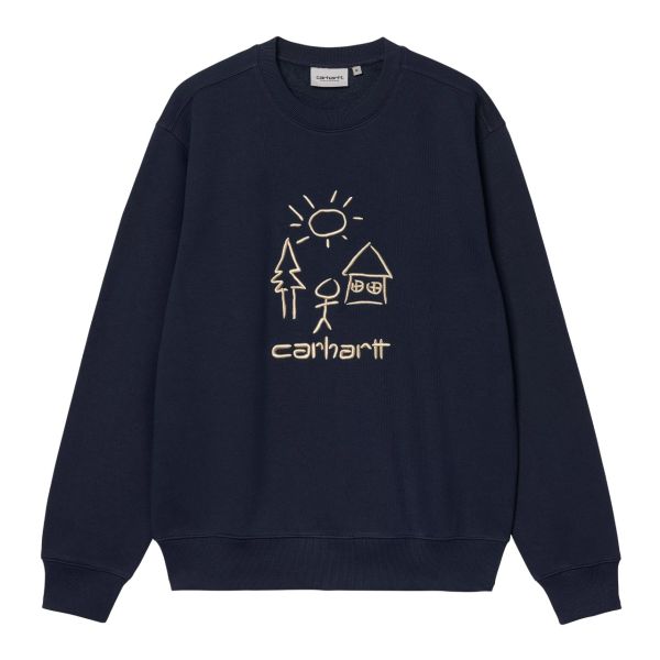 Masterpiece Sweat Air Force Blue / Dusty H Brown