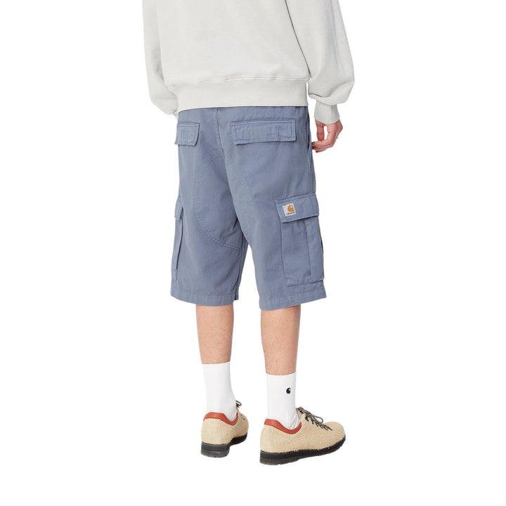 Regular Cargo Short Bay Blue / Garment Dyed