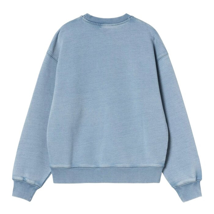 W' Ingo Sweat Light Blue / Garment Dyed