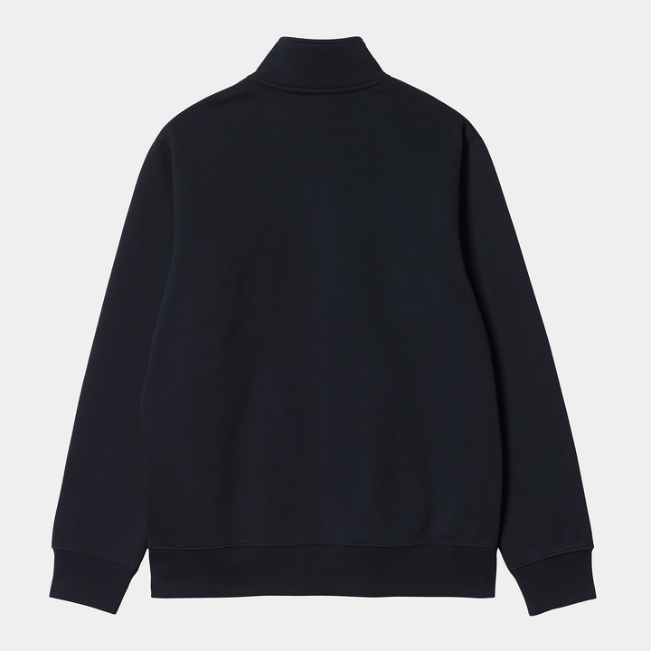 Chase Neck Zip Sweat Dark Navy / Gold - The Road 1380