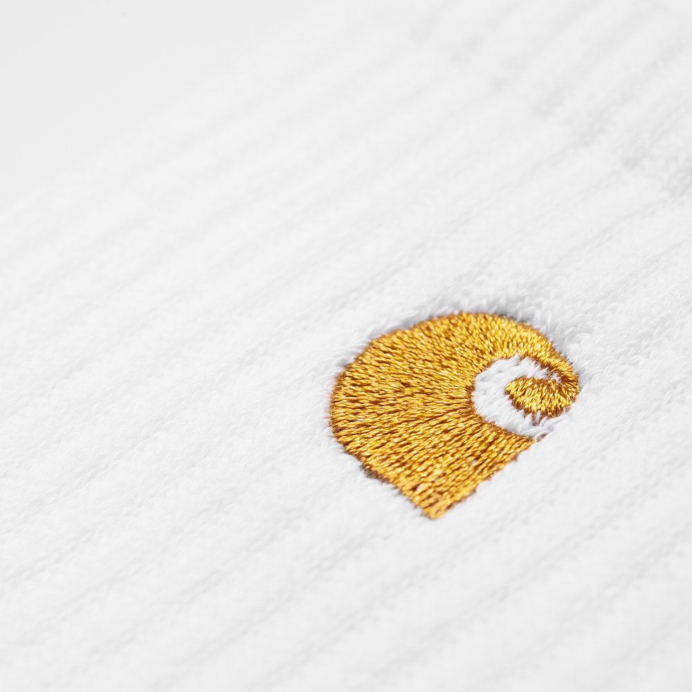 Chase Socks White / Gold - The Road 1380