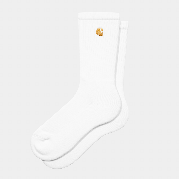 Chase Socks White / Gold - The Road 1380