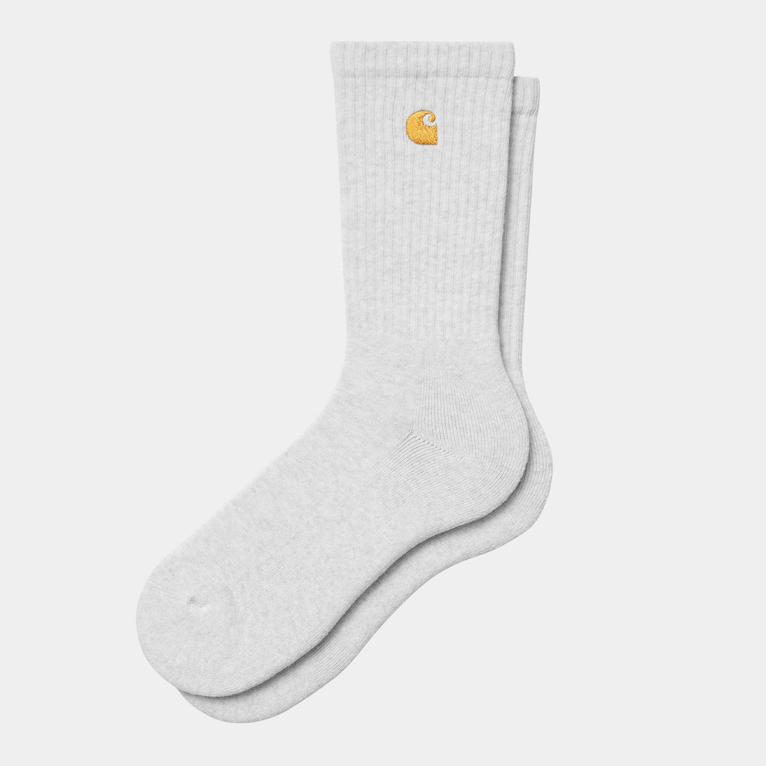 Chase Socks Ash Heather / Gold