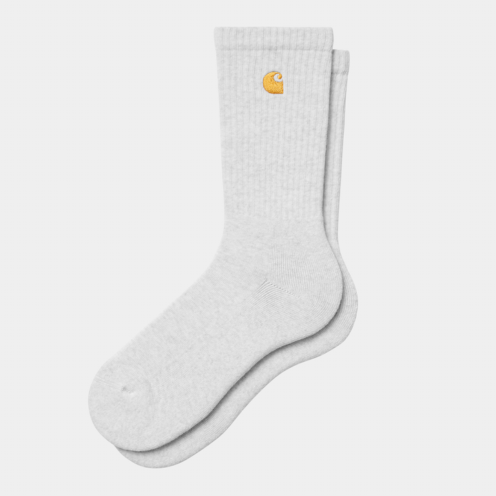 Chase Socks Ash Heather / Gold