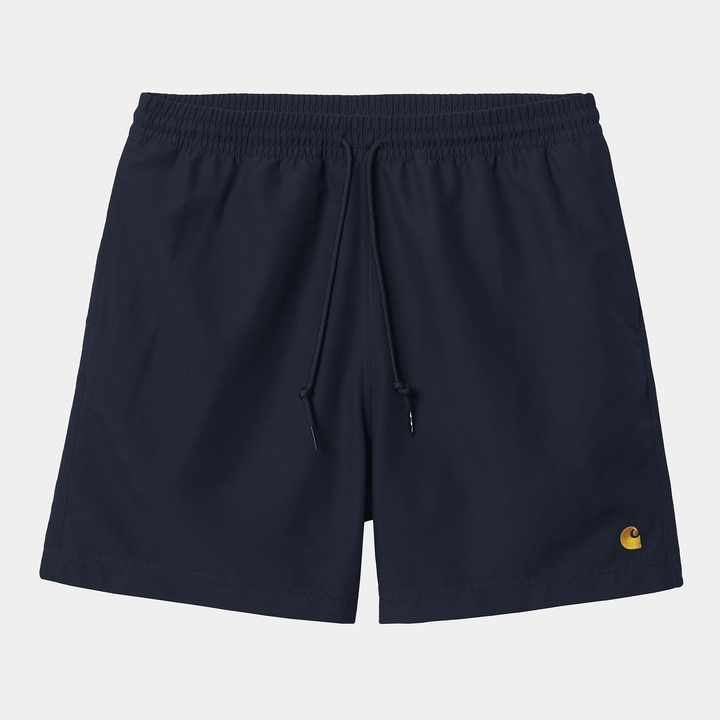 Chase Swim Trunks Dark Navy / Gold