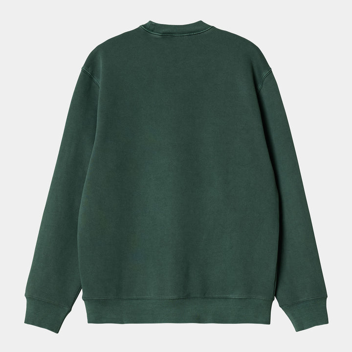 Duster Sweat Discovery Green Garment Dyed