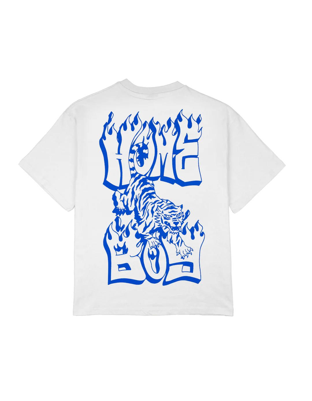 Tattoo Tiger Tee White White