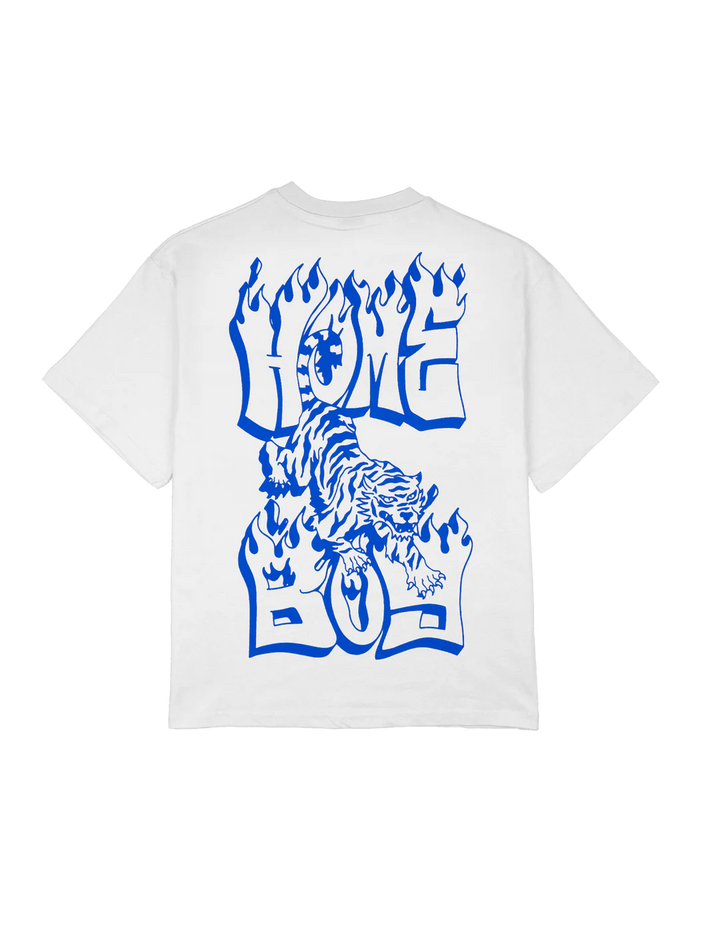 Tattoo Tiger Tee White White