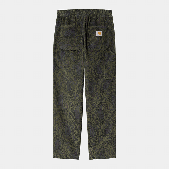 Flint Pant Paisley Print, Plant Rinsed