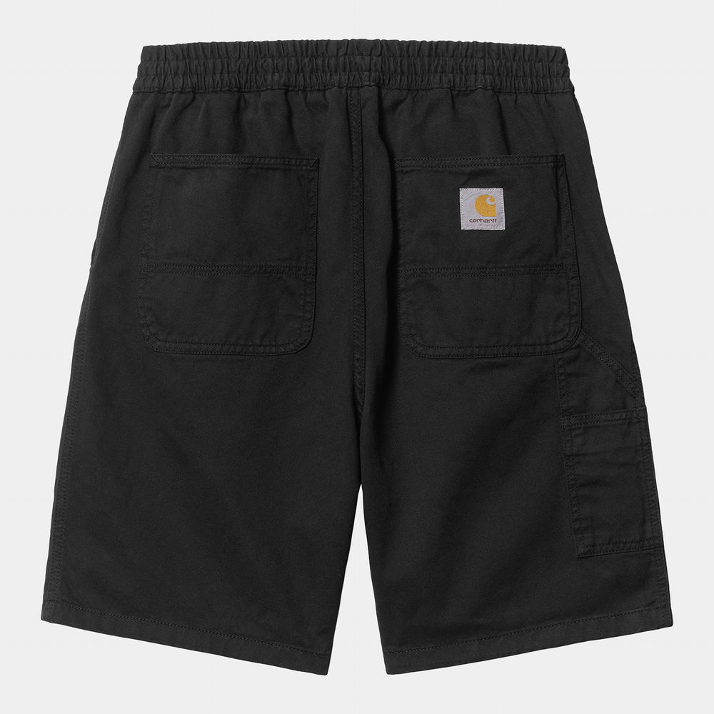 Flint Short Black Garment Dyed - The Road 1380