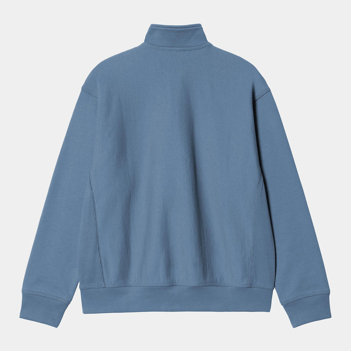 Half Zip American Script Sweat Sorrent / ---