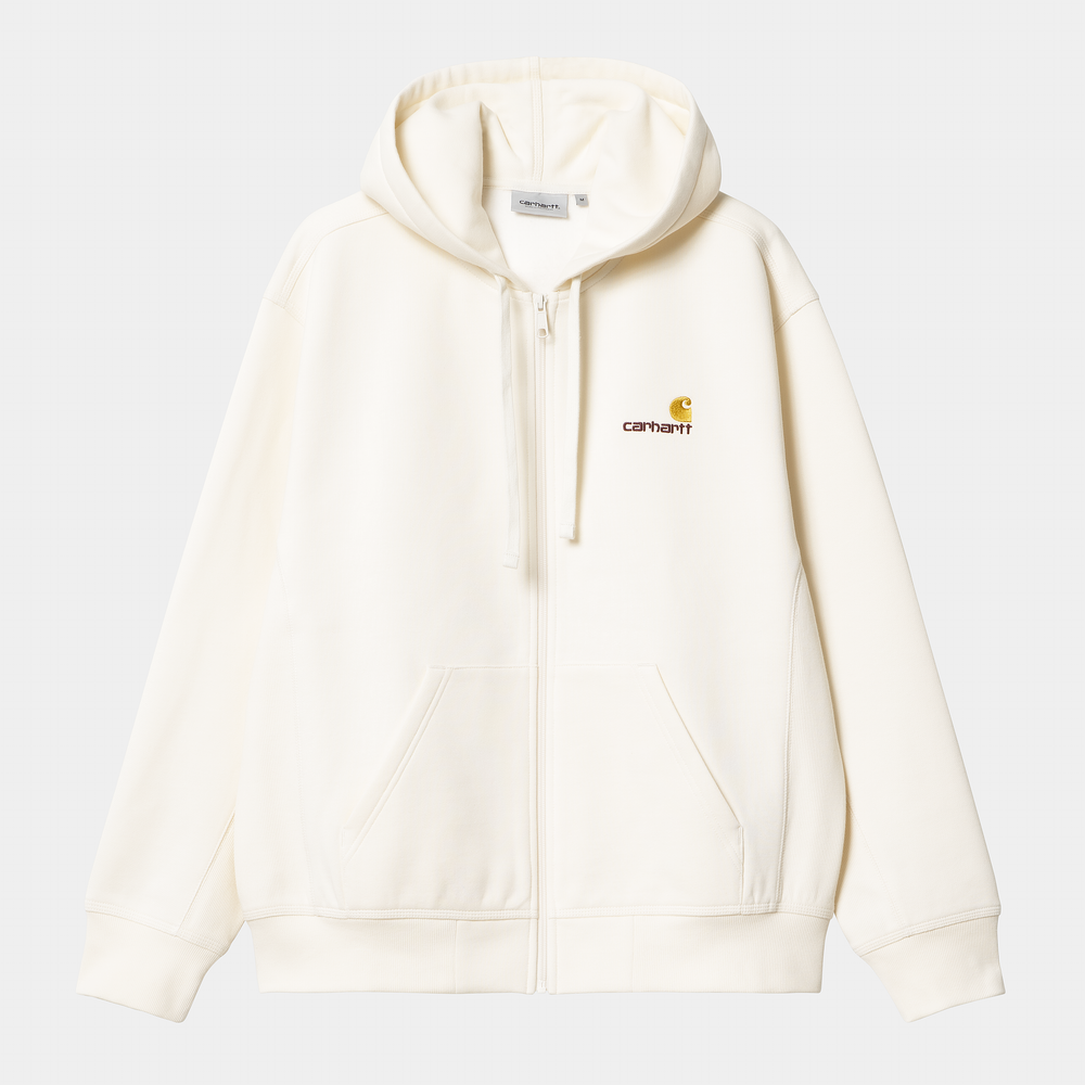 Hooded American Script Jacket Wax - The Road 1380