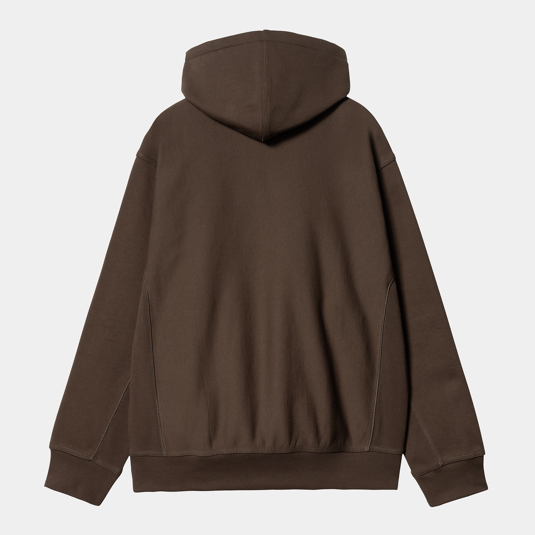 Hooded American Script Sweat Buckeye