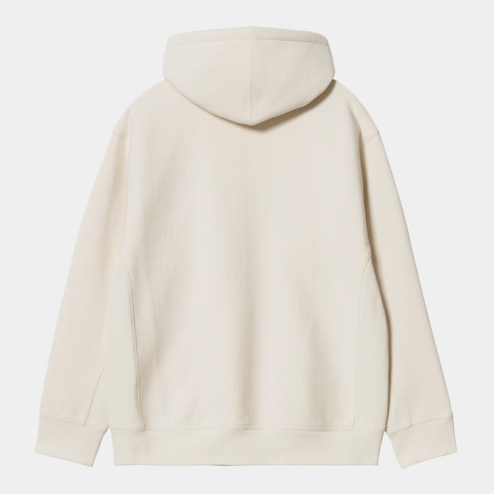 Hooded American Script Sweat Natural