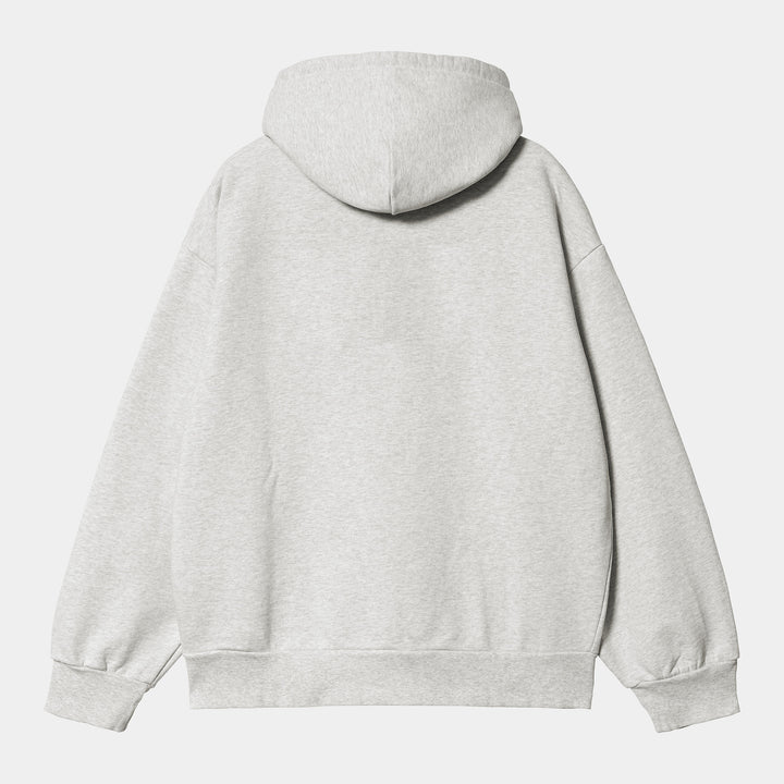 Hooded Carhartt Sweat Ash Heather / Duck Blue