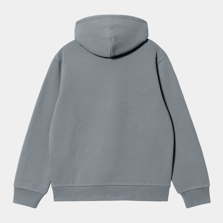 Hooded Carhartt Sweat Dove Grey / Wax