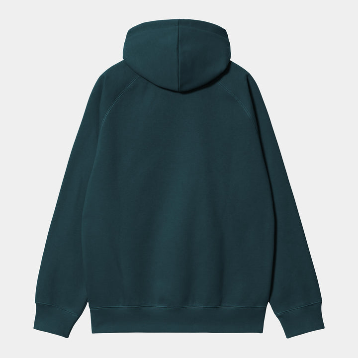 Hooded Chase Sweat Duck Blue / Gold