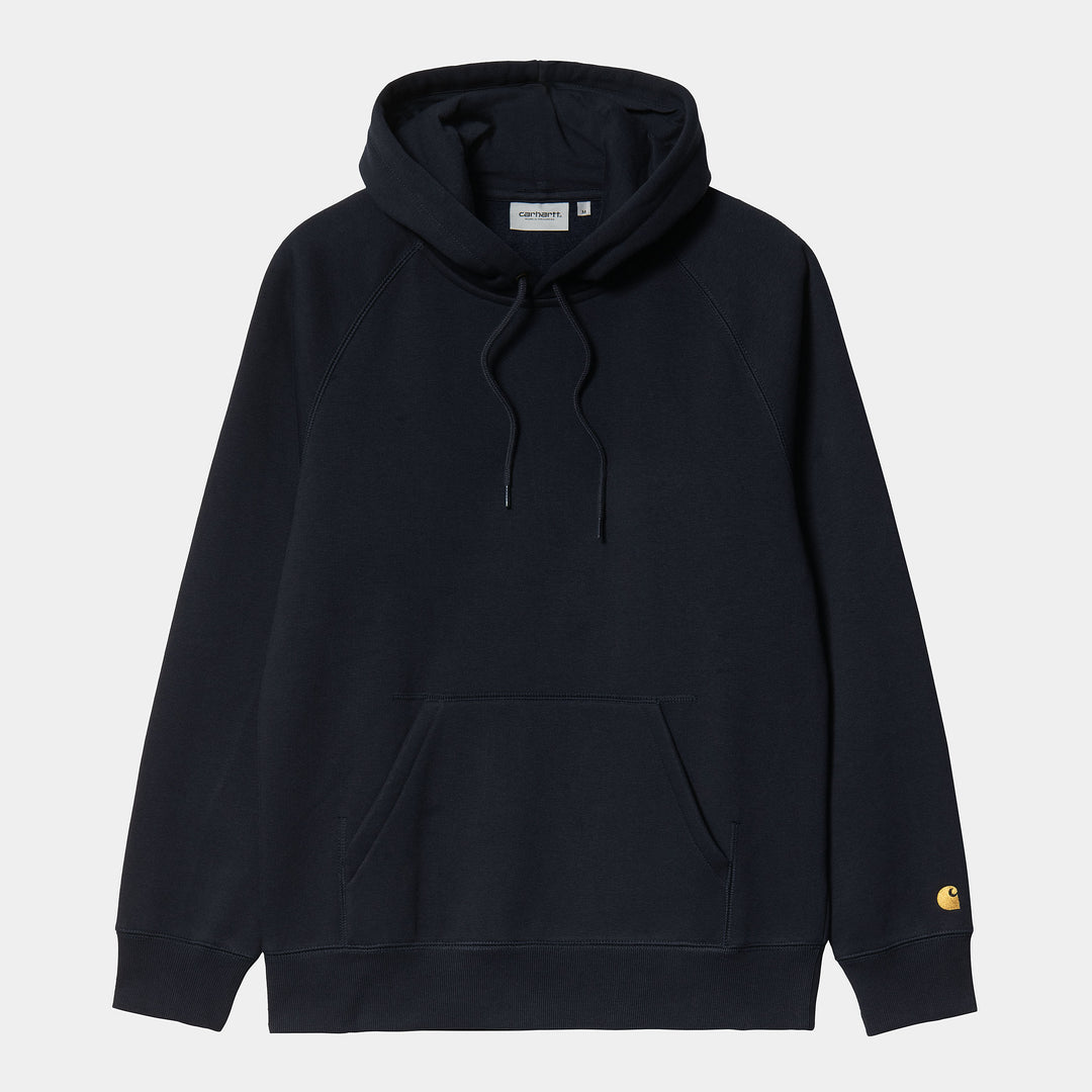 Hooded Chase Sweat Dark Navy / Gold - The Road 1380