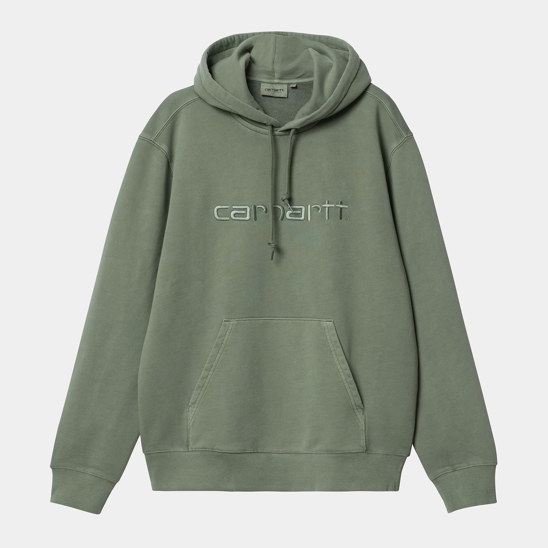 Hooded Duster Sweat Park / Garment Dyed